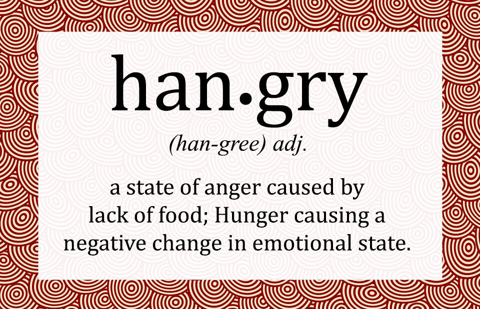 Hangry definition